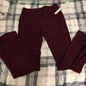 NWT Joe B Wine Dress Pants
